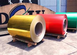 Finished aluminum coil